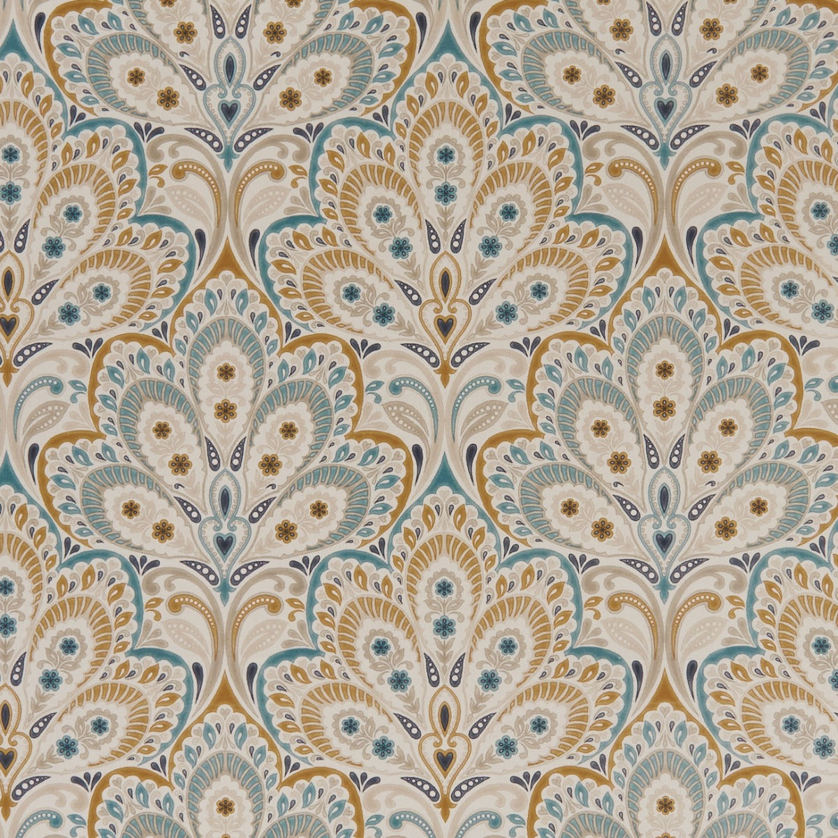 Clarke & Clarke Persia Teal Spice