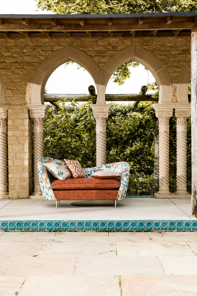 Clarke & Clarke Marrakech Charcoal Ochre
