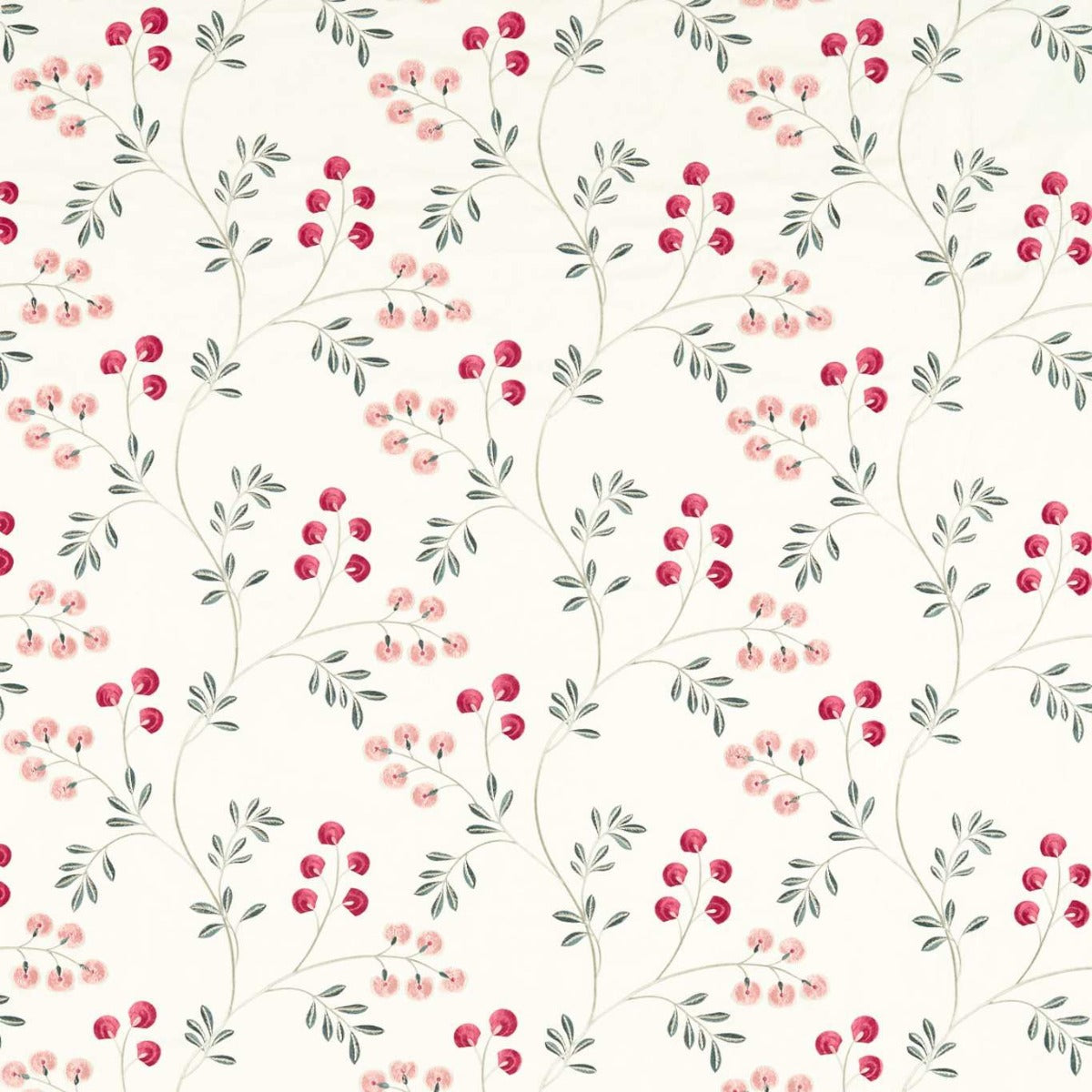 Clarke & Clarke Rochelle Blush Raspberry