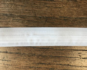 Slotted Roman Blind Tape 20mm White