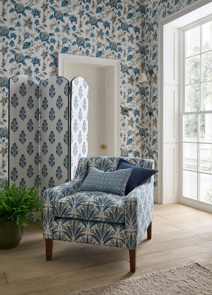 Clarke & Clarke Sizergh Cobalt