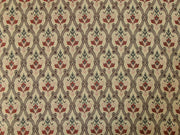 ST Red Gold Small Trellis Tapestry D24
