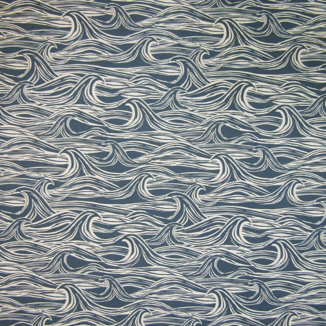 Clarke & Clarke Surf Navy