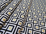 Deco Diamond Black Gold T198