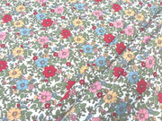 Vintage Floral Red Pink C447