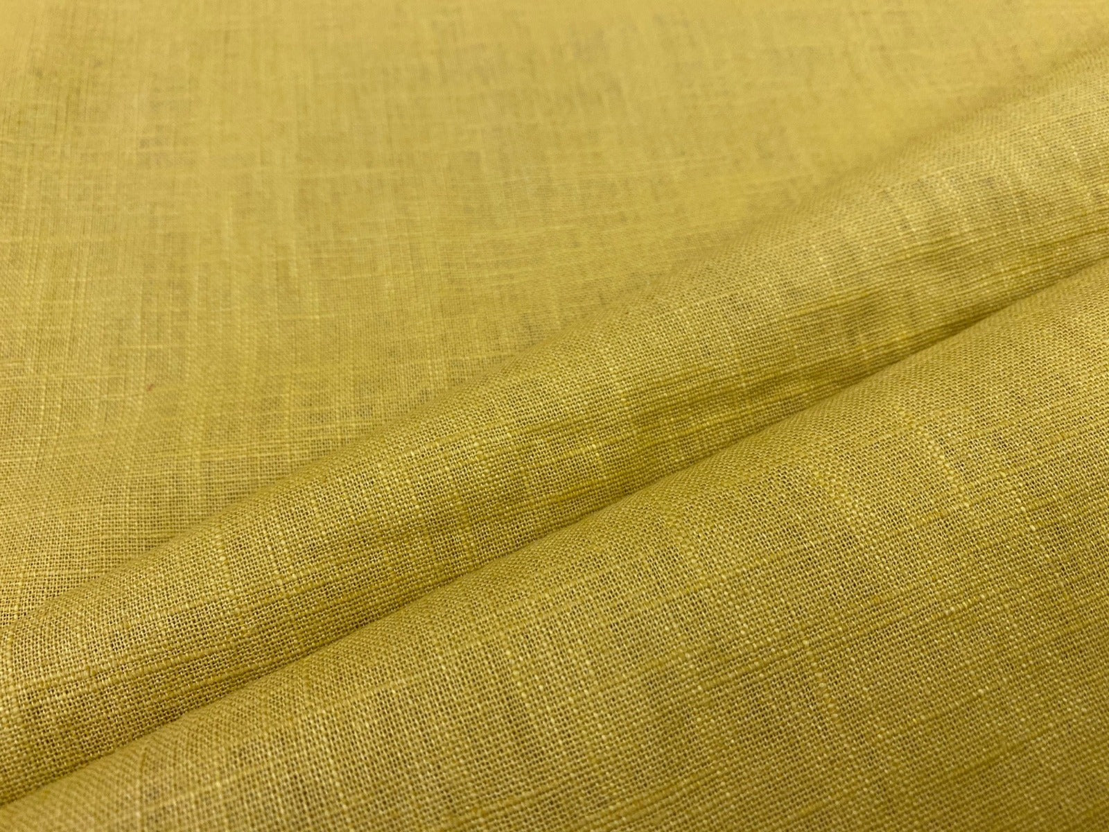 Eco Washed Linen Mustard C514
