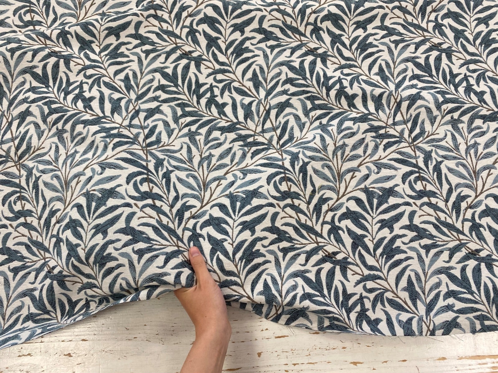 S284 Duckegg woven Willow Branch Tapestry