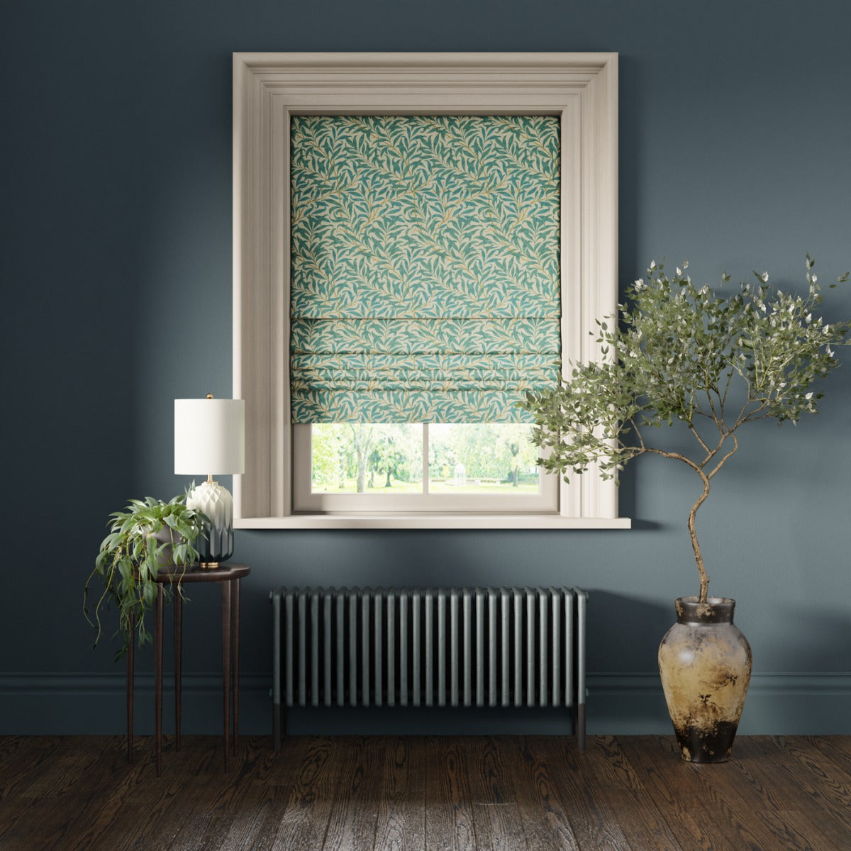 Clarke & Clarke Willow Boughs Teal