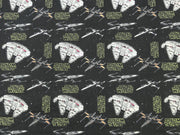 Star war Spaceships P66 Black Multi