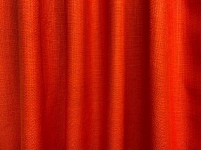 S245 Interiors Soft Drape Linen Tangerine