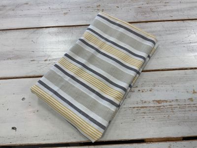 RE3916 1m Mappleton woven stripe yellow   (140cm wide) 