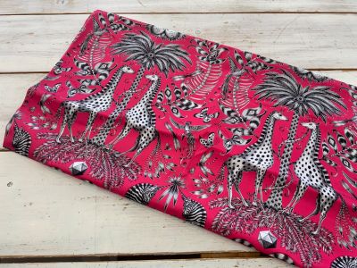 RE3932 1m Kruger fuchsia Emma Shipley cotton (140cm wide) 
